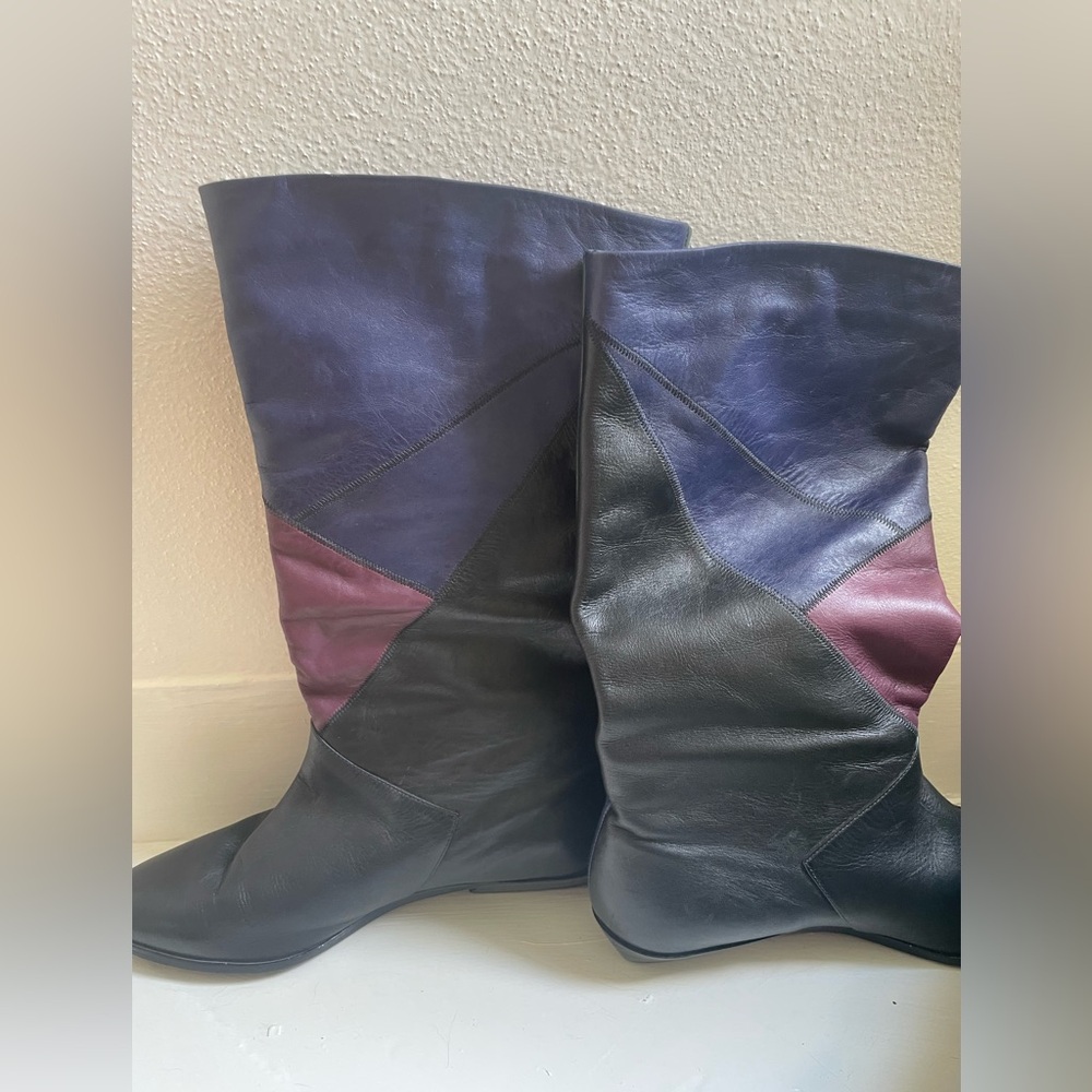 Vintage Leather Boots - Picture 3 of 6
